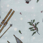 Eddie Bauer - Full Sheets, Cotton Flannel Bedding Set, Brushed For Extra Softness, Cozy Home Decor (Snow Days, Full)