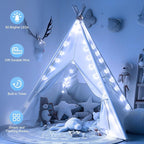 Minetom Crystal Globe String Lights Plug in - 33 ft 100 LED Globe Fairy String Lights with Remote and Timer, Waterproof for Bedroom Tent Loft Bed Window Porch Patio Wedding Party Holiday Decor, White