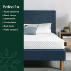 ZINUS 6 Inch Full Cooling Essential Memory Foam Mattress [NewVersion], Fiberglass Free, Medium Feel, Breathable Cooling Layers, Certified Safe Materials