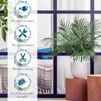 Yunsailing 60 Pieces 25" Artificial Palm Leaves Faux Tropical Palm Fronds Large Fake Greenery Plants Leaf Branches for Wedding, Palm Sunday, Flower Arrangement, Hawaiian Jungle Safari Party