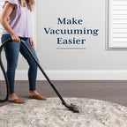 Veken 8 Ft Round Rug Pad Gripper for Hardwood Floors, Non Slip Circle Rug Pads for Area Rugs, Thick Rug Grippers for Tile Floors, Under Carpet Anti Skid Mat, Keep Your Rugs Safe and in Place