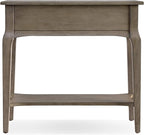 Leick Home Stratus Condo/Apartment Stand Hall Table, Smoke Gray