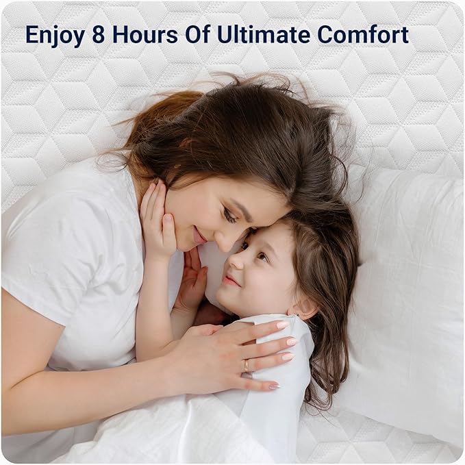 Avenco Full Size Mattress, 8 Inch Memory Foam Full Mattress in a Box for Comfort Sleep & Pressure Relief, CertiPUR-US Certified for Medium Firm Mattresses
