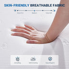 Avenco King Mattress, 12 Inch King Size Mattress in a Box with Bamboo Charcoal Memory Foam for Cooling Sleep & Pain Relief, Medium Soft King Bed Mattresses, CertiPUR-US Certified
