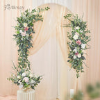 240 Pcs 4 Kinds Mixed Faux Eucalyptus Stems, Baby Breath Flowers Artificial Bulk with Greenery Stems for DIY Bouquets Wedding Home Floral Greenery Decor