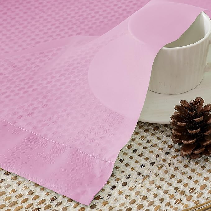 Aiyufeng Sheer Pink Curtains 72inches Long