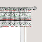 Ambesonne Tribal Window Valance Pack of 2, Style Traditional Aztec Pattern Old Fashioned Hippie Boho Influences, Rod Pocket Curtain Valances for Kitchen Bedroom, 42" X 12", Sea Green