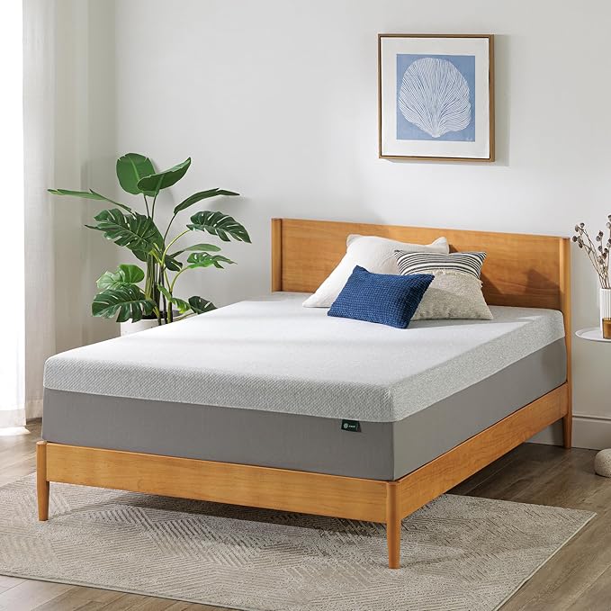 ZINUS 12 Inch Ultima Memory Foam Mattress [New Version], King, Fiberglass Free, Medium Firm Feel, Breathable Airflow Memory Foam, Certified Safe Foams & Fabric, Mattress in A Box