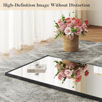 DUMOS Wall-Mounted Full Length Mirror 25"x 71" for Bedroom, Full Body Floor Mirror with Stand, Hanging or Leaning for Wall, Black