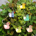 Impress Life Duck String Lights with Remote Timer, 10FT 40LEDs Cute Indoor String Lights, Warm White Glow Fairy Lights Battery Operated or USB for Bedroom Party Garden Decor
