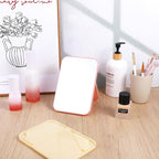 12Pack 8" Desktop Makeup Mirror, Travel Makeup Desk Mirror, Spa Party Mirrors 90°Adjustable Portable Folding Travel Mirrors for Spa Party, Girl, Women, Beauty Birthday Gift