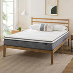 ZINUS 10 Inch True Support Hybrid Mattress [New Version], Full, Fiberglass free, Medium Feel, Motion Isolation, Certified Safe Foams & Fabric, Mattress in A Box