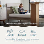Lucid 6 Inch Memory Foam Mattress – Low Profile – Medium Firm Feel - Infused with Bamboo Charcoal and Gel - Bed in a Box - Temperature Regulating - Breathable - Twin XL Size