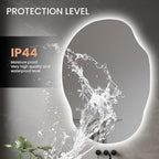 Led Mirror for Bathroom, 25x35 Inch Lighted Mirrors,Backlit Mirror with Bluetooth Speaker, Anti-Fog, Memory Function, 3 Color Temperature, Dimmable Led Bathroom Mirror, Horizontal/Vertical