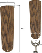Westinghouse 16.5-Inch Replacement Fan Blades for 42-Inch Ceiling Fans