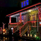 200ft LED Rope Lights Outdoor, 1440 LED Flexible Tube Lights with 8 Modes, Waterproof LED Rope Lighting for Outside, Garden, Patio, Bedroom, Party,Deck, Pool, Fences, Indoor Outdoor Decoration (Red)