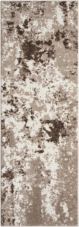 Keen Home Design Area Rugs - 2x12 Non-Shedding, Abstract Rugs for Kitchen, Living Room, Bedroom, Dining Room, Entryway - Size: 2'8" x 11'11", Multi