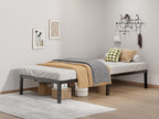 Metal Bed Frame Twin Size - 12 Inch Heavy-Duty Twin Platform Bed Frame No Box Spring Needed, Easy Assembly, Noise-Free, Sturdy Mattress Foundation, Underbed Storage Space