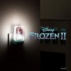 Disney Frozen 45670 LED Night Light, Anna and Elsa, Princess, Plug-in, Dusk-to-Dawn Sensor, Girl's Room Decor, UL-Certified, Ideal for Bedroom, Nursery, Bathroom, Kid's Playroom
