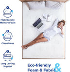 Olee Sleep Twin Mattress, 10 Inch Gel Memory Foam Mattress, Gel Infused for Comfort and Pressure Relief, CertiPUR-US Certified, Bed-in-a-Box, Medium Firm, Grey, Twin Size
