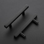 Ravinte 15 Pack Matte Black Cabinet Pulls Slim Kitchen Cabinet Handles 3 inch Hole Center Drawer Pulls Kitchen Drawer Handles Square Hardware Cupboard Hardware