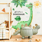 Large Dinosaur Wall Decor for Kids Boys Room, Sunoyar Dinosaur Wall Decals Removable, Peel & Stick Dino Wall Stickers for Nursery Bedroom