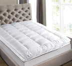 Niagara Microfiber Twin Mattress Topper - Pillow Top Mattress Cover Quilted Fitted Cooling Topper for Back Pain Deep Pocket Fits 20 Inches (39x75 Inches)