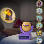 Projectables Disney Wish LED Night Light Plug-in Dusk-to-Dawn Projector Ideal for Kids Girls Boys Nursery Playroom Bathroom Bedroom 80089