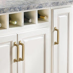 Khtumeware 20 Pack 6-1/4 Inch Cabinet Handles - Champagne Bronze Pulls, Warm Brass Drawer Pulls, Hardware for Kitchen Cabinets, Cupboards