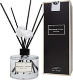 CULTURE & NATURE Reed Diffuser Set 6.7oz (200ml) Musky Sage Scented Diffuser with Sticks Home Fragrance Reed Diffuser for Bathroom Shelf Decor