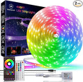 400ft Outdoor Led Strip Lights Waterproof, Trimmable Led Strip Lights Music Sync, RGB IP65 Waterproof Outside Led Lights Strip With Remote & App, Exterior Led Rope Light Waterproof For Pool Roof Yard