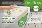 Live and Sleep - Resort Full Size 10-Inch Memory Foam Mattress in a Box - Medium Firm for Better Comfort, CertiPur Certified (Full)