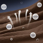 PHF 100% Cotton Waffle Weave Blanket Queen Size for Bed,Snag Proof Lightweight Breathable Moisture-Wicking Throw for Couch,Great for Layering in Cold Weather,Machine Washable, Home Decor-Cappuccino