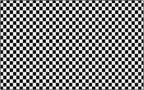 Flagship Carpets Schoolgirl Style Black and White Checkerboard Educational Area Rug for Kids Room Seating Décor, Children's Classroom, Play Carpet for Teaching and Playroom, 7'6" x 12'