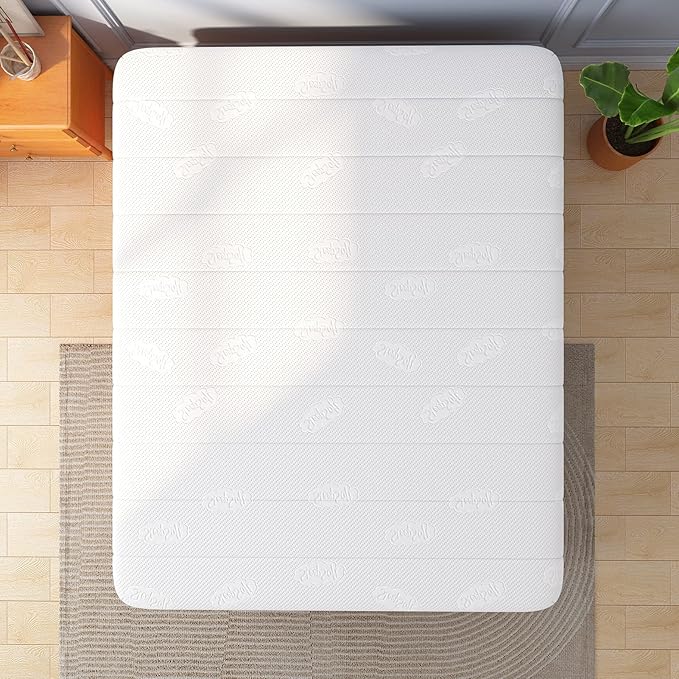 Swbvs Double Mattress,12 Inch Full Size Hybrid Mattresses, Full Bed Matress in a Box, Pressure Relief & Fiberglass Free, Firm Mattress Double Size