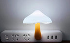 Night Lights Plug into Wall - Sensor LED Mushroom Light, Cute Energy Saving Mushroom Lamp for Adults Kids Living Room Bedroom Kitchen, Bathroom Toilet, Stairs, Hallway Corridor, Gift Ideal, Warm White