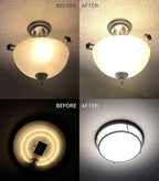4" PCB Size 4000K Dimmable LED Light Engine 5.39" Overall Size, 17W 1200LM 120V CRI90, Retrofit Light Kit for Ceiling Fan, Pendant, Lantern Garden，Ceiling Flush， UL/ES/JA8