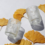 Woho 12Pcs Clear Votive Candle Holders Glass, Glass Tealight Candle Holder for Table Centerpiece, Vintage Tea Lights Candle Holder Decor for Wedding Table, Birthday Christmas Party