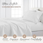 Linen Market 4 Piece California King Bedding Sheet Set (Navy Blue) - Sleep Better Than Ever with These Ultra-Soft Cooling Bed Sheets for Your California King Size Bed - Deep Pocket Fits 16" Mattress