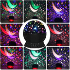 Night Light for Kids,Boys Toys for 3 4 5 6 7 8 Year Old Boys,Star Projector 360 Degree Rotation - 4 LED Bulbs 16 Light Color Changing with USB Cable,Lamp Ceiling Lights for Kids Bedroom