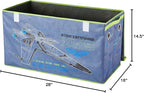 Idea Nuova Pixar Lightyear Collapsible Children’s Toy Storage Trunk, Durable with Lid
