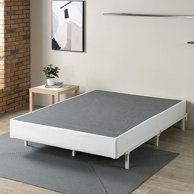 ZINUS 9 Inch Full Metal Smart Box Spring with Quick Assembly, Mattress Foundation, Strong Metal Frame, Easy Assembly