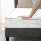 ZINUS 6 Inch Foam and Spring Hybrid Mattress [New Version], Twin, Medium Firmness, Durable Support, Certified Safe Foams & Fabric, Mattress in A Box