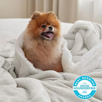 Bedsure GentleSoft Sherpa Fleece Throw Blanket Twin Size for Couch - Thick and Warm Throw for Women and Men, Soft Fuzzy Plush Twin Blanket for Winter, Linen, 60x80 Inches