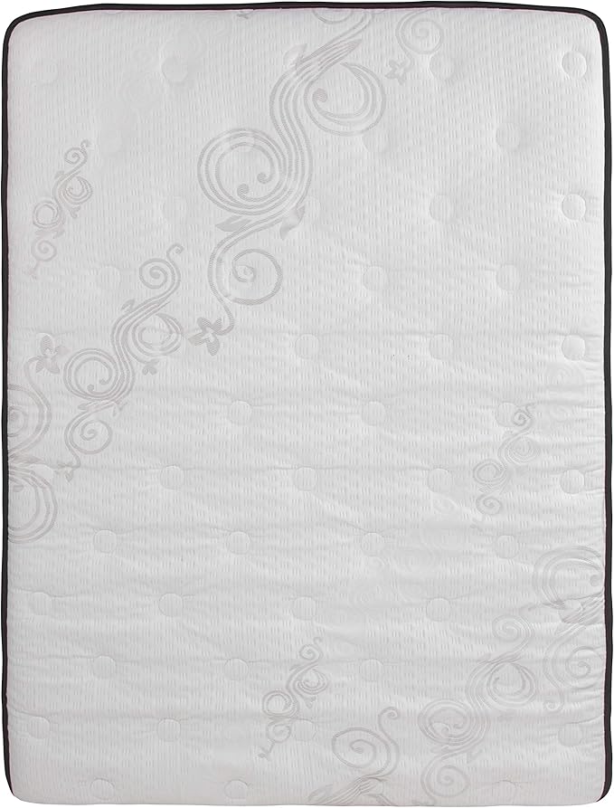 Flash Furniture Capri Comfortable Sleep 12 Inch CertiPUR-US Certified Memory Foam & Pocket Spring Mattress, Full Mattress in a Box White