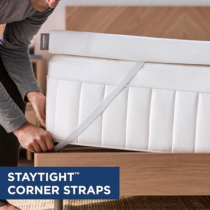 TEMPUR-Adapt (Supreme) 3" Memory Foam Mattress Topper, King