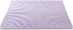 Best Price Mattress 2 Inch Egg Crate Memory Foam Mattress Topper with Soothing Lavender Infusion, CertiPUR-US Certified, Dorm Essentials, Full