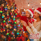 Brightown Bubble String Lights - 6.5ft 9 Counts Christmas Light Bulb, Traditional Multicolor Bubble Lights for Christmas Tree Holiday Celebrations Lighting, 7 Colors