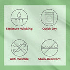 Mellanni Split King Sheets Set - 5 PC Iconic Collection Bedding - Hotel Luxury, Extra Soft, Cooling Bed Sheets - Wrinkle, Fade, Stain Resistant (Split King, Pistachio)