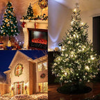 Christmas Lights, Battery Operated String Lights 18ft 50 LED Mini String Lights, Waterproof Lights with Remote Timer 8 Modes, Indoor Outdoor Garden Party Wedding Xmas Tree Decoration, Cool White